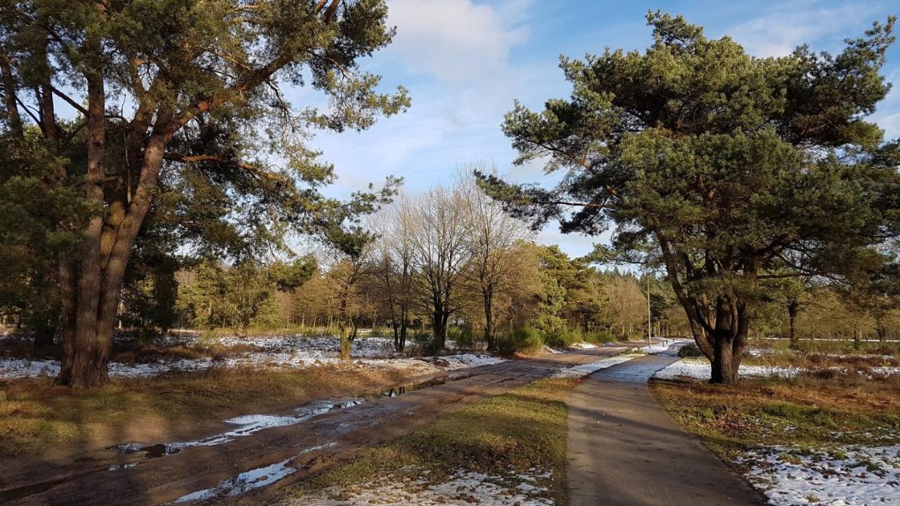 Chalet Op De Veluwe # Berk Putten Exterior foto